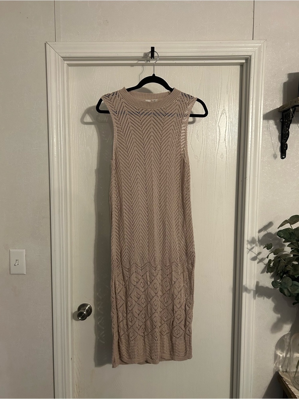 Joie long open knit pull over Large